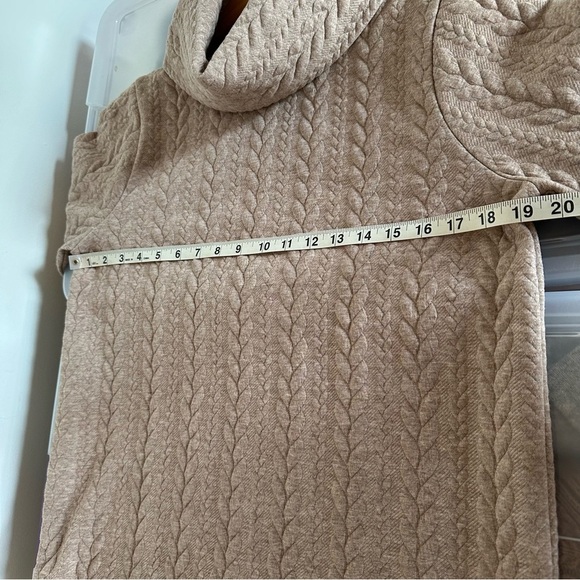 J. Crew Cable-Knit Cowlneck Top Size Small - Picture 5 of 8
